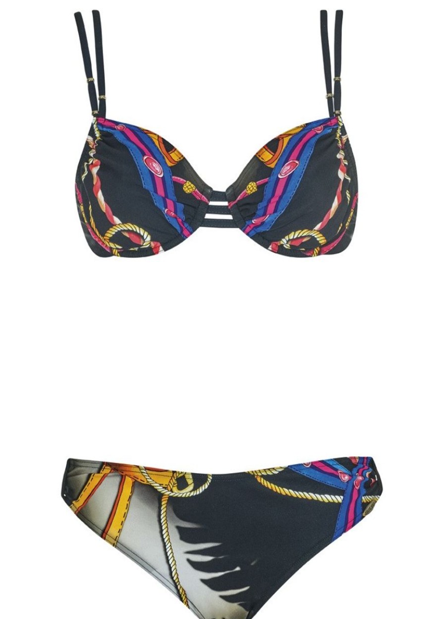 New Sunflair Sunflair Bikini Schwarz/Multicolor