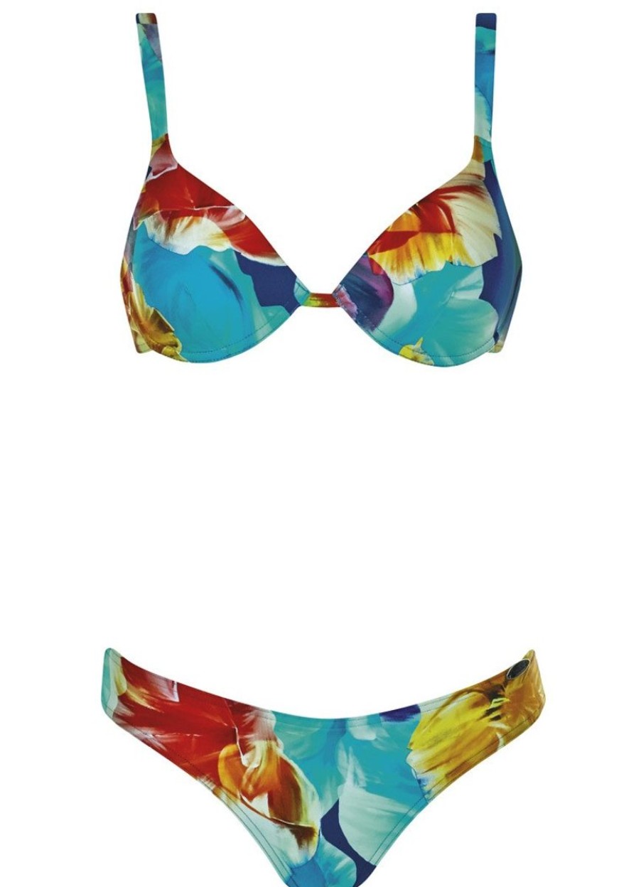 Hot Sunflair Sunflair Bikini Turkis/Multicolor