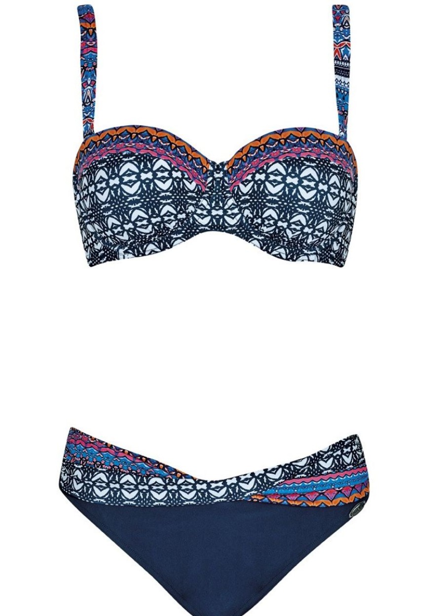 Online Sunflair Sunflair Bikini Nachtblau/Multicolor