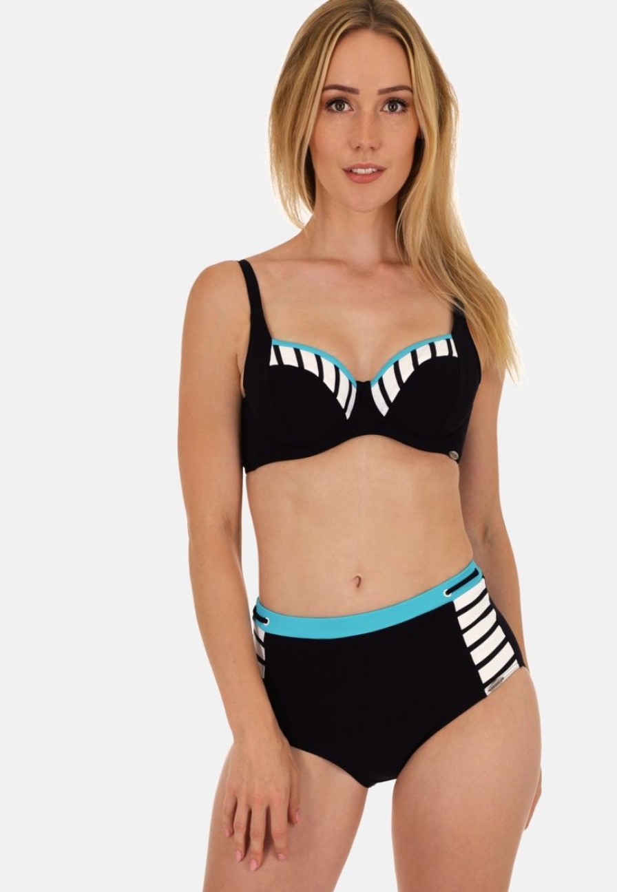 New Sunflair Sunflair Mix&Match Bikini Top Nachtblau/Weis